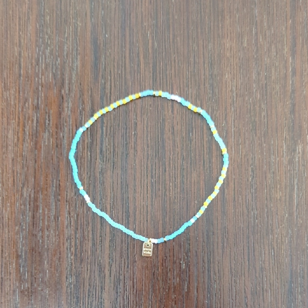 Pura Vida Beaded Anklet